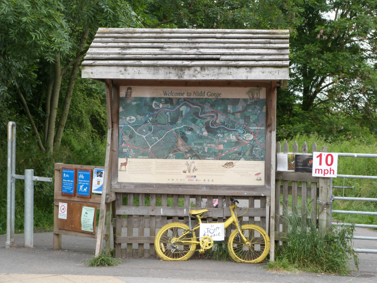 101 Bicyclettes, Bilton, Nidderdale Greenway 101 Bicyclettes, Bilton, Nidderdale Greenway