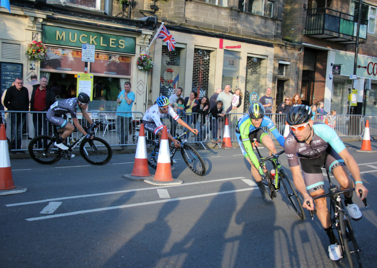 Criterium race at Harrogate Big Bike Bash