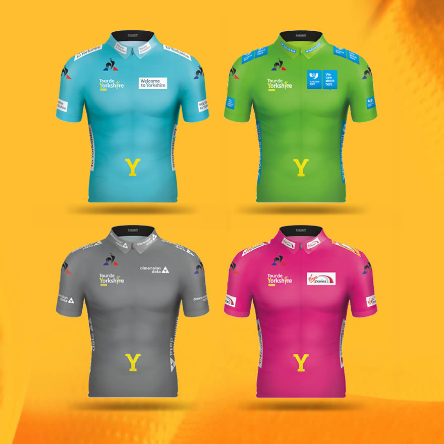 Tour de Yorkshire 2017 jerseys Tour de Yorkshire 2017 jerseys
