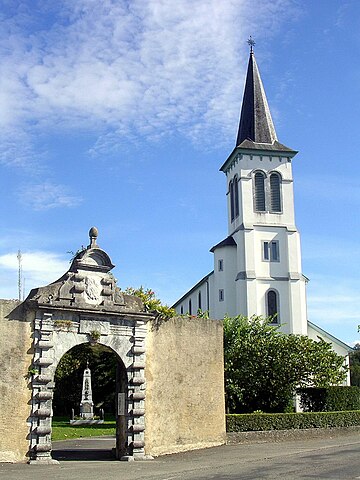 Old Abbey gate, Aramits