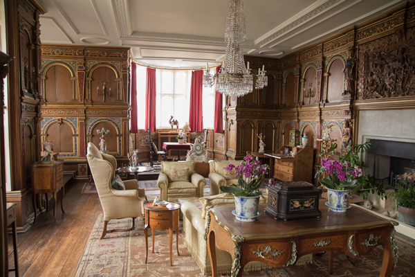 Red Drawing Room, Burton Agnes