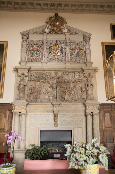 Burton Agnes Hall, Great Hall fireplace