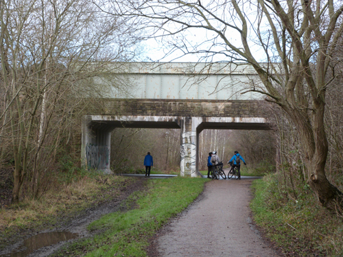 Bridge over the TPT between Barnsley and Old Moor