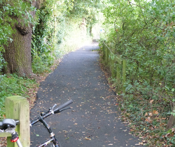 Beryl Burton cycleway near Bilton Hall Beryl Burton cycleway near Bilton Hall