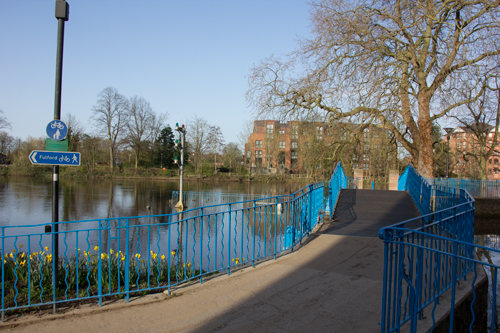 Blue Bridge, New Walk, York