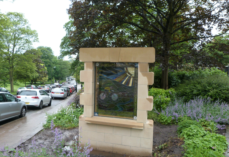 Tour de France stained glass Harrogate Tour de France stained glass Harrogate