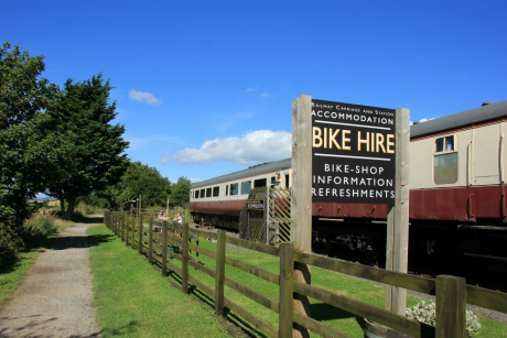 Bike hire at Hawsker