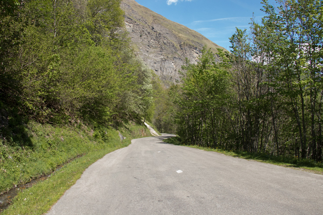 Descent from Cormet de Roselend