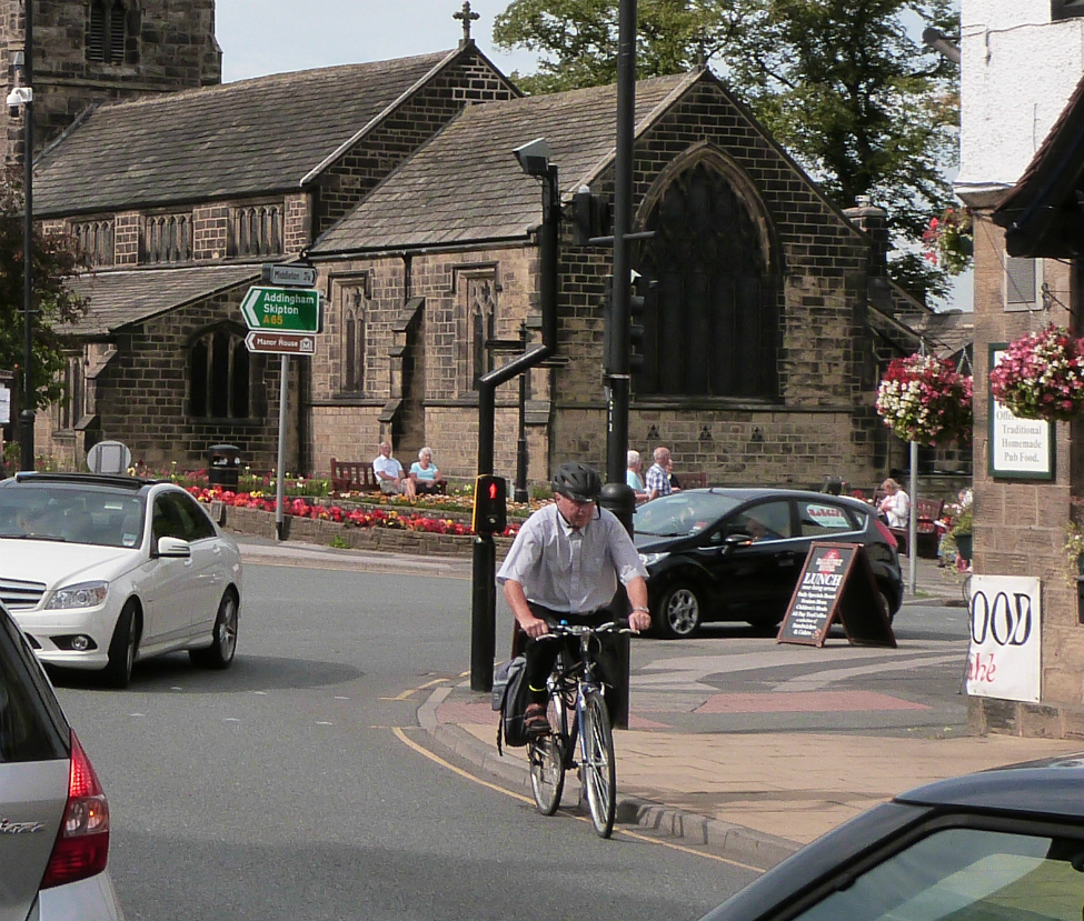 Cycle commuter, Ilkley Cycle commuter, Ilkley