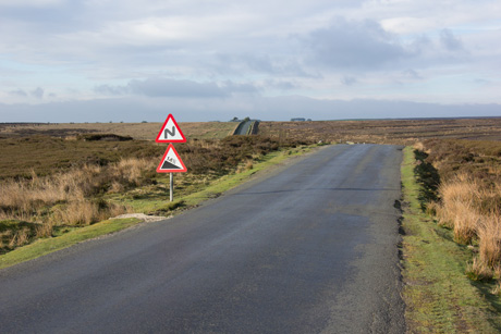 Road across Dallow Moor