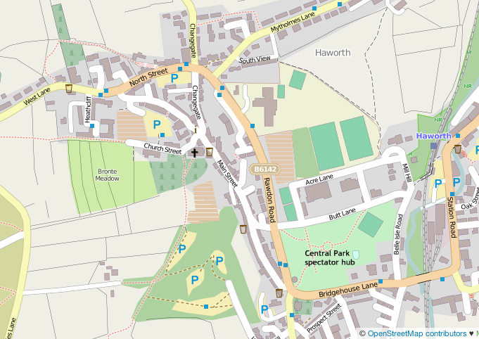 Haworth Tour de France route map Haworth Tour de France route map