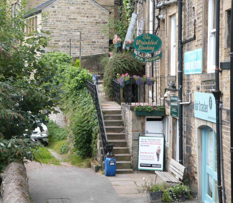 The Wrinkled Stocking, Holmfirth The Wrinkled Stocking, Holmfirth