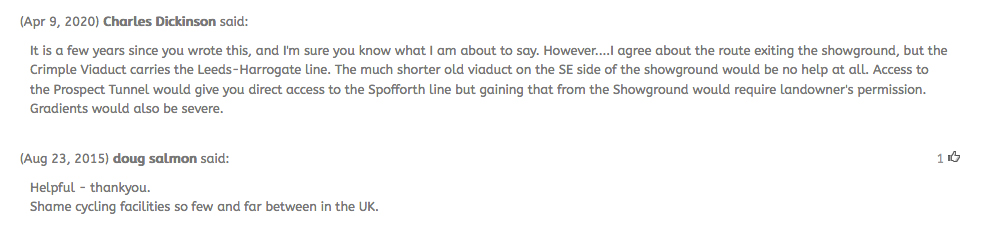 Harland Way comments