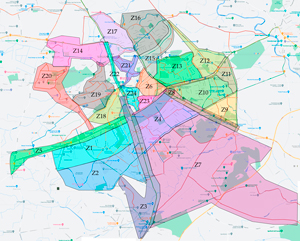 Harrogate cycle network plan