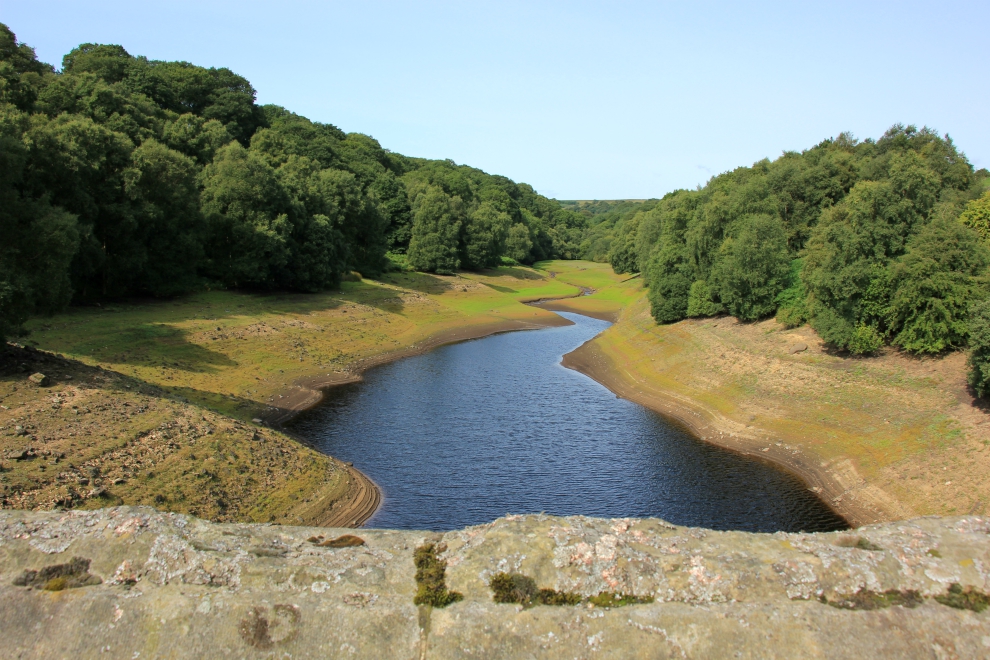 Grimes Gill flows into Leighton reservoir Grimes Gill flows into Leighton reservoir