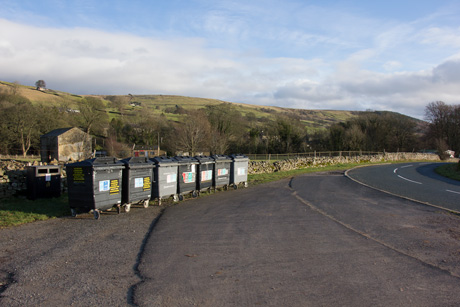 Layby beyond Lofthouse