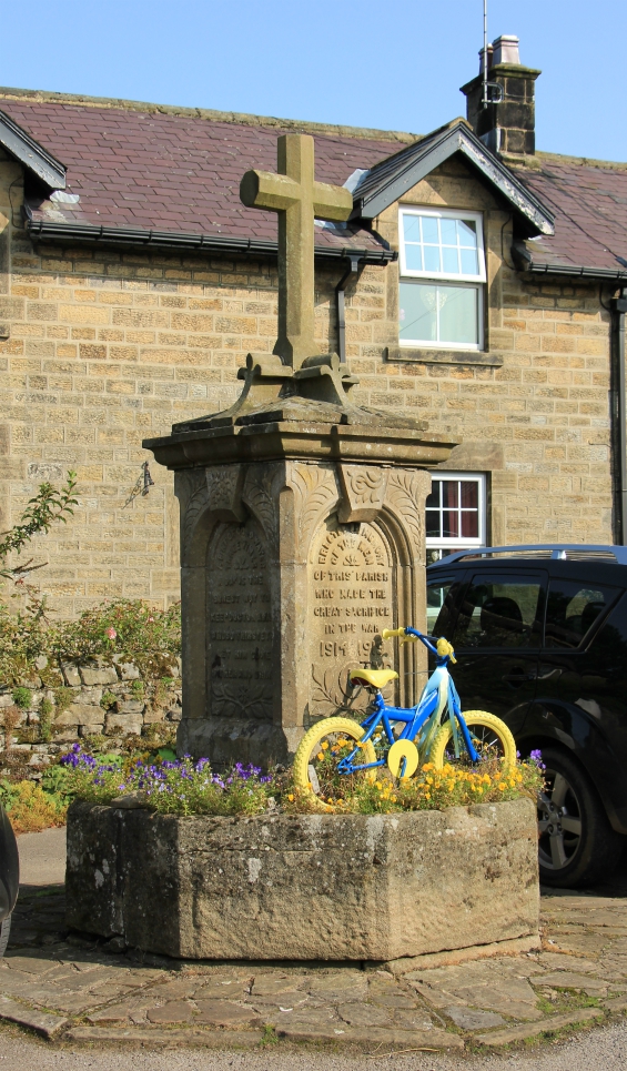 Tour de Yorkshire bike decoration, Lofthouse Tour de Yorkshire bike decoration, Lofthouse