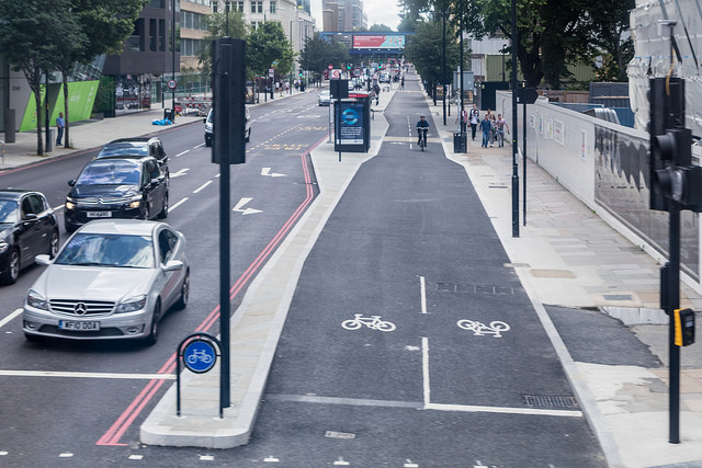 Cycle Superhighway, London
