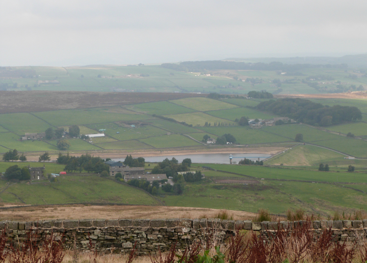 Lower Laithe reservoir, near Oxenhope Lower Laithe reservoir, near Oxenhope