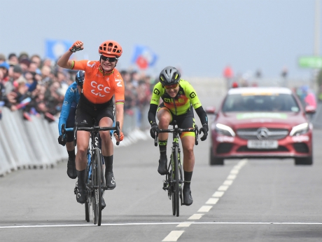 Marianne Vos wins Stage 2, TDY 2019