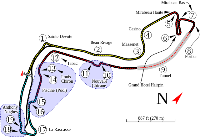Monaco Formula One Circuit