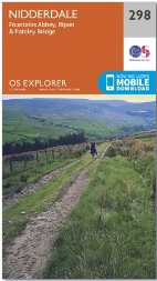 OS Explorer Nidderdale map