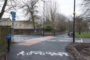 New parallel crossing of Oatlands Drive, Harrogate