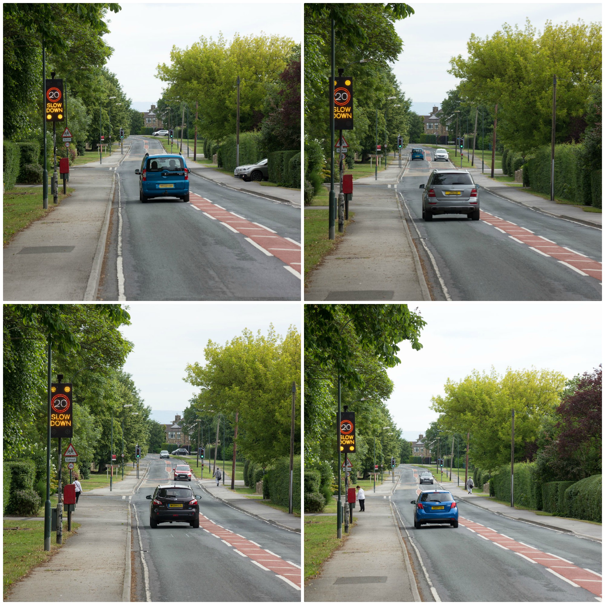 Pannal Ash Rd 20mph sign Pannal Ash Rd 20mph sign