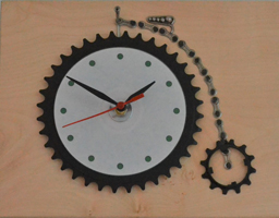Penny Farthing Clock