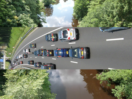 What a major road across the Nidd Gorge may look like