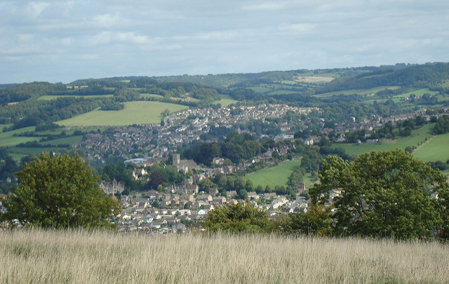 Stroud from Selsley Common