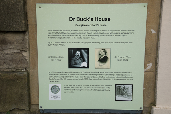 Dr Buck' house, Settle