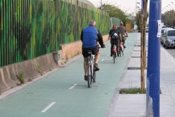 Seville bike lane