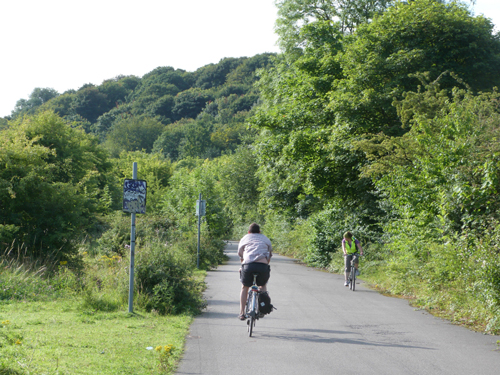 Redcote Lane diversion from towpath