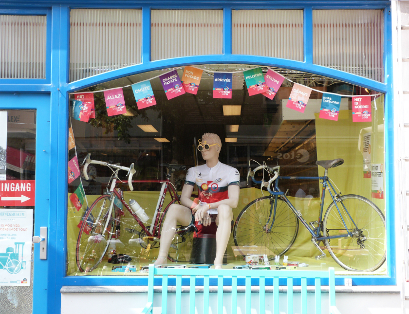 TDF shop window, Utrecht