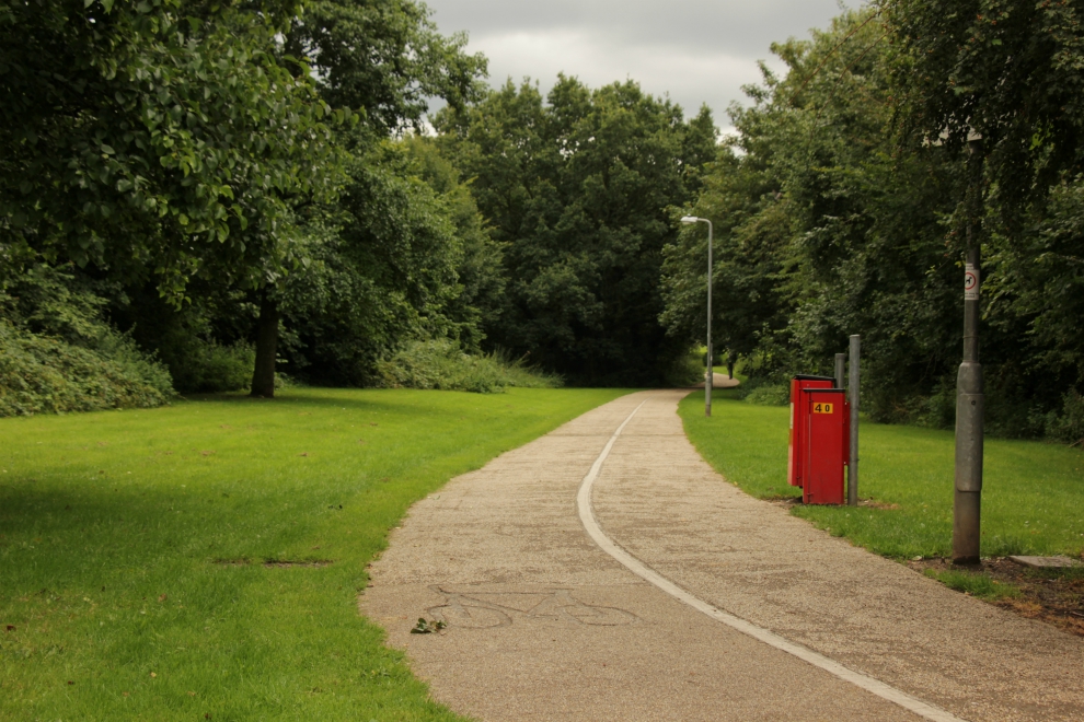 Stonefall Park cycle and foot path Stonefall Park cycle and foot path