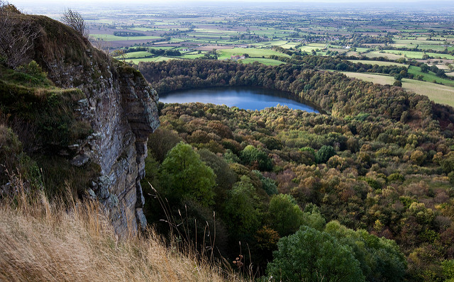 Sutton Bank and Gormire Lake