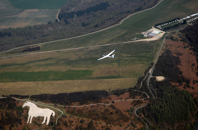 Sutton Bank White Horse and Yorkshire Gliding Club