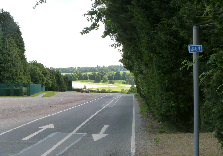 Yorkshire Showground Greenway, near squash centre Yorkshire Showground Greenway, near squash centre