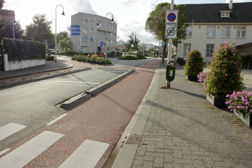 Bike lane, Zandvoort, NL